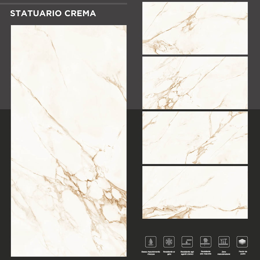 statuario crema 60×120