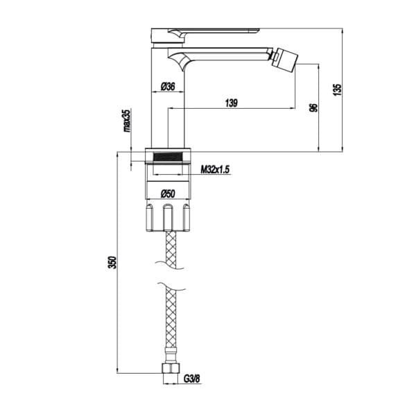 JOY BIDET SCHEDA TECNICA